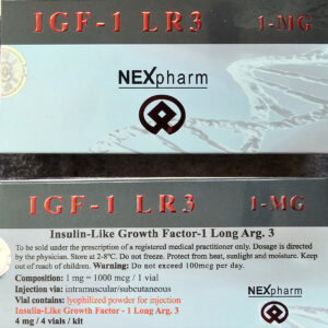 IGF-1 LR3 (1mg / vial, 4 vials / kit)