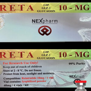 Retatrutide 10mg (GIP, GLP-1, GLUCAGON)